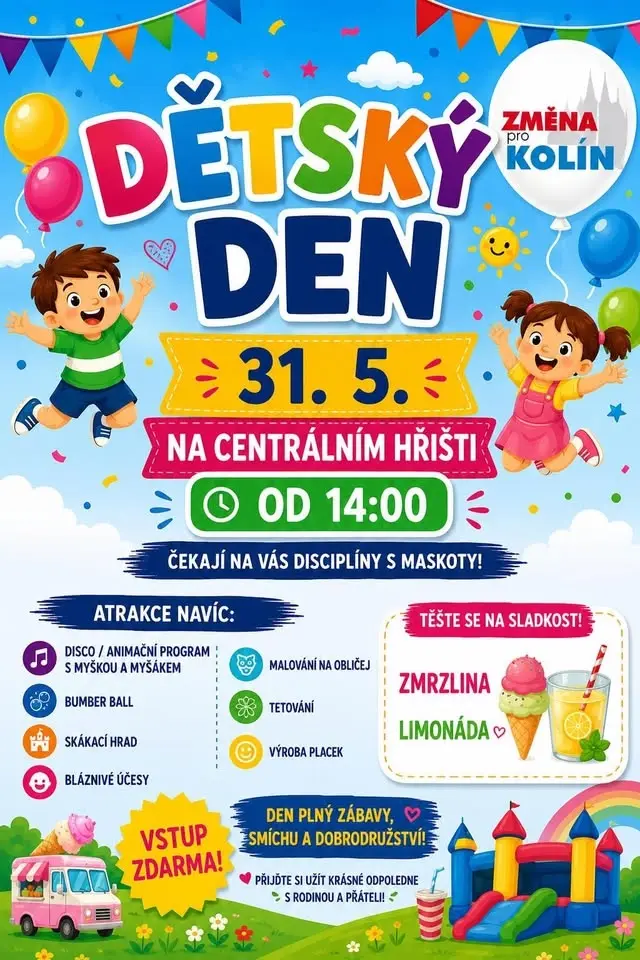 Dětský den na Centrálním hřišti