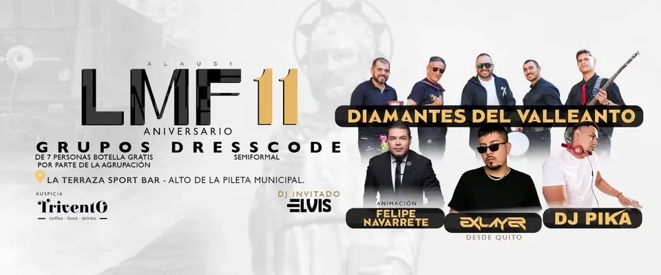 LMF PARTY 11 ANIVERSARIO 