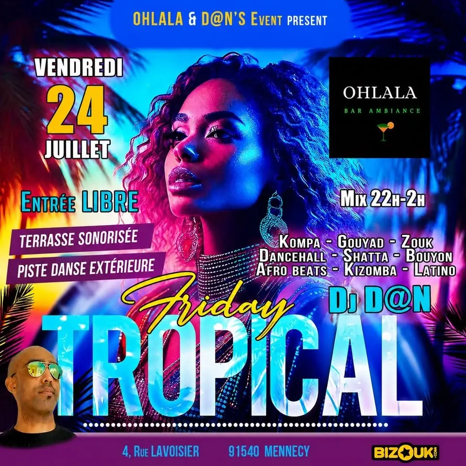 TROPICAL Session TERRASSE🏝️@OHLala  😎 // Dj D@N