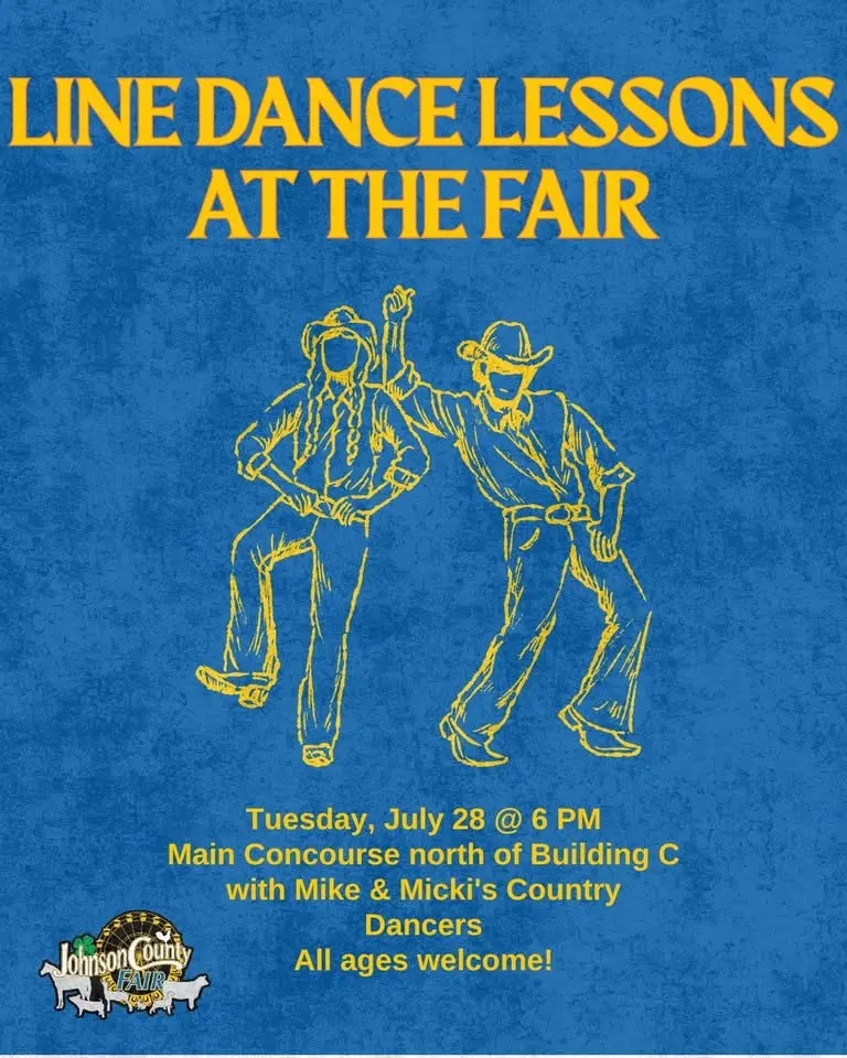 Line Dance at the Johnson County Fair