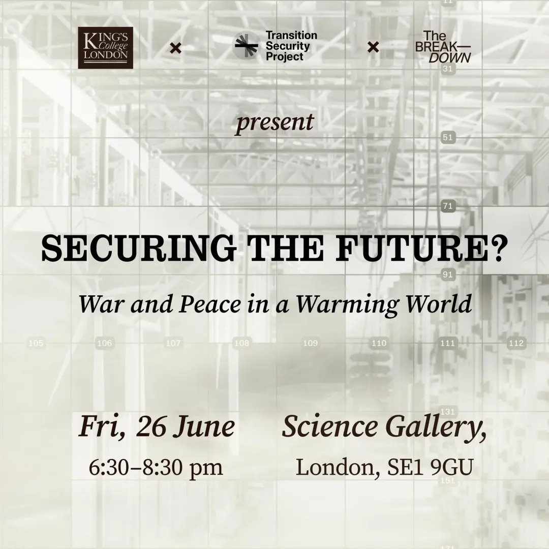 Securing the Future? War and Peace in a Warming World