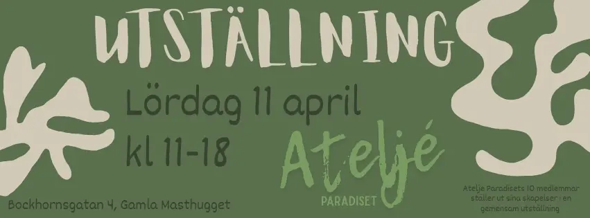 Vårutställning Atelje Paradiset 