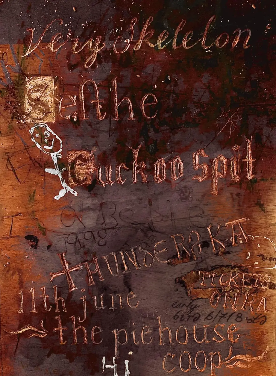 selthe, cuckoo spit, very skeleton, thunderska