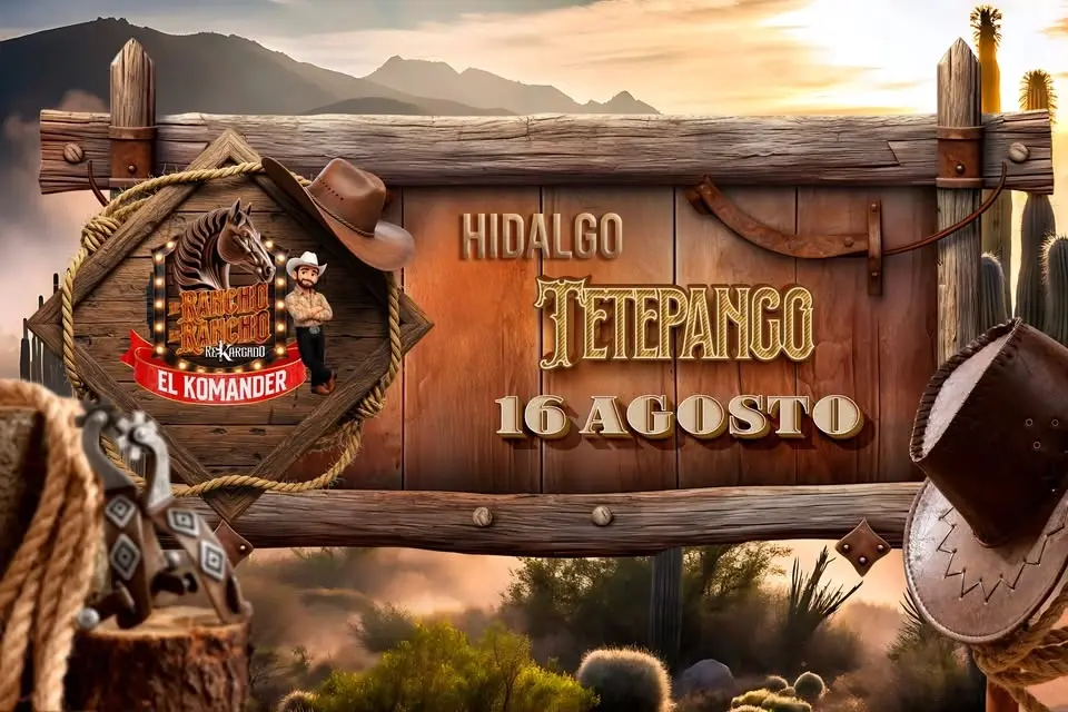El Komander en Tetepango, Hidalgo