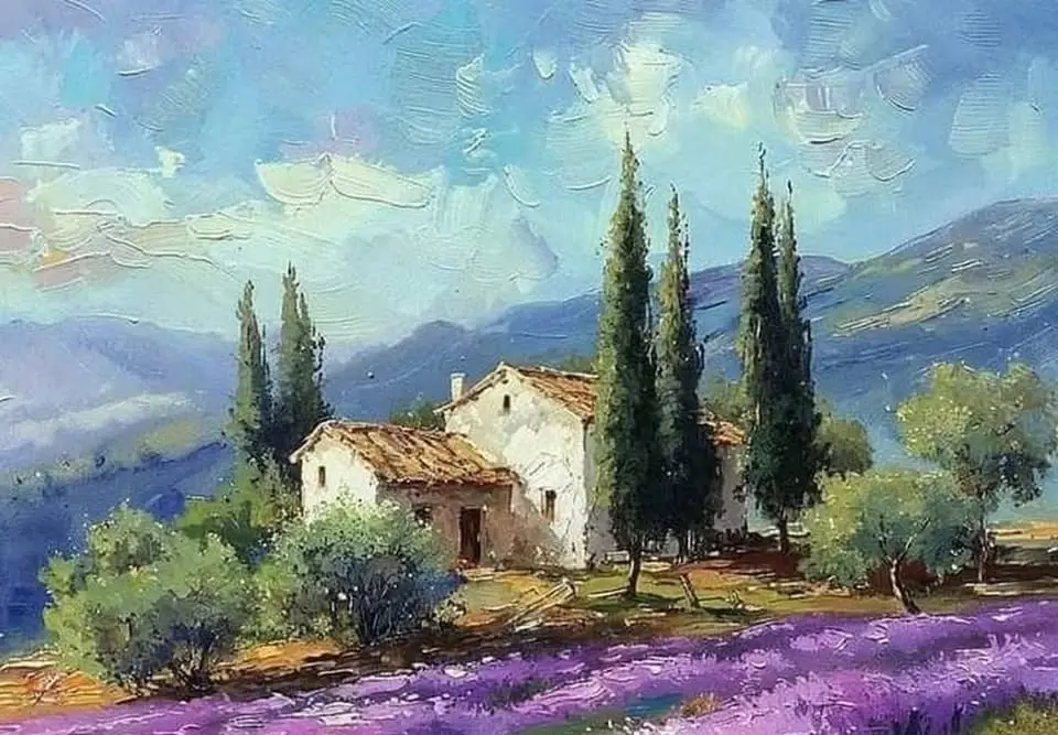 "Splash Of Lavender" In Person Paint Night Event Sunday 1:00 p.m. at Tapster South Lake Union