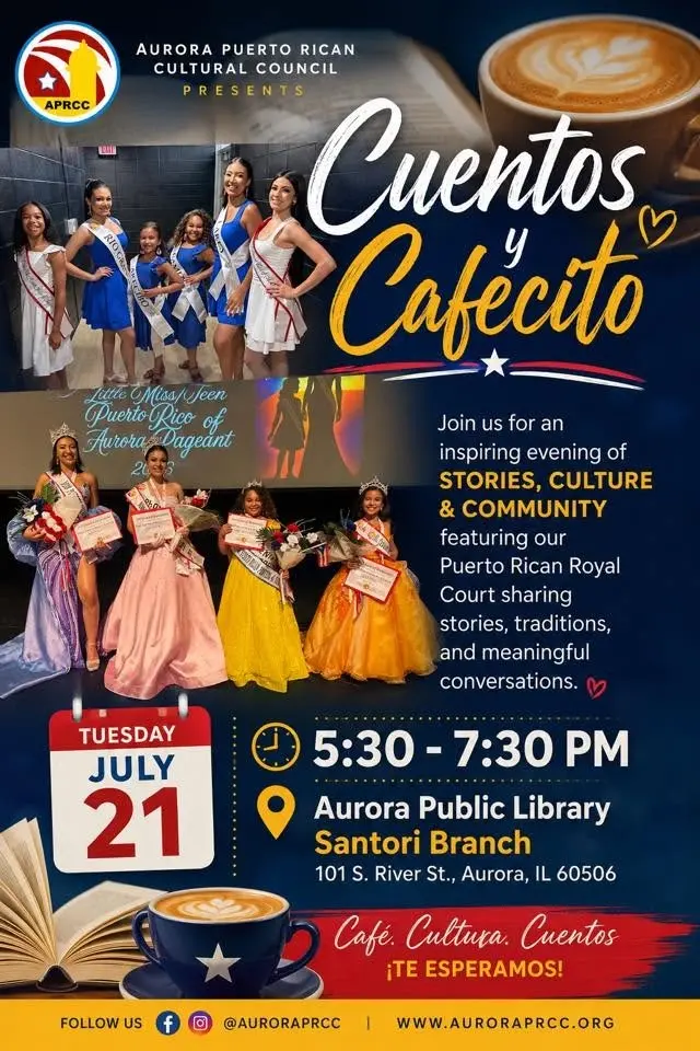 Cuentos y Cafecito with our Royal Court