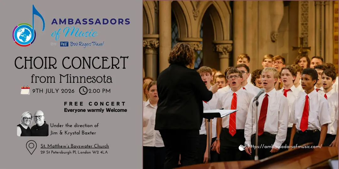 Minnesota Ambassadors of Music Choir Live at St Matthew's Bayswater Church