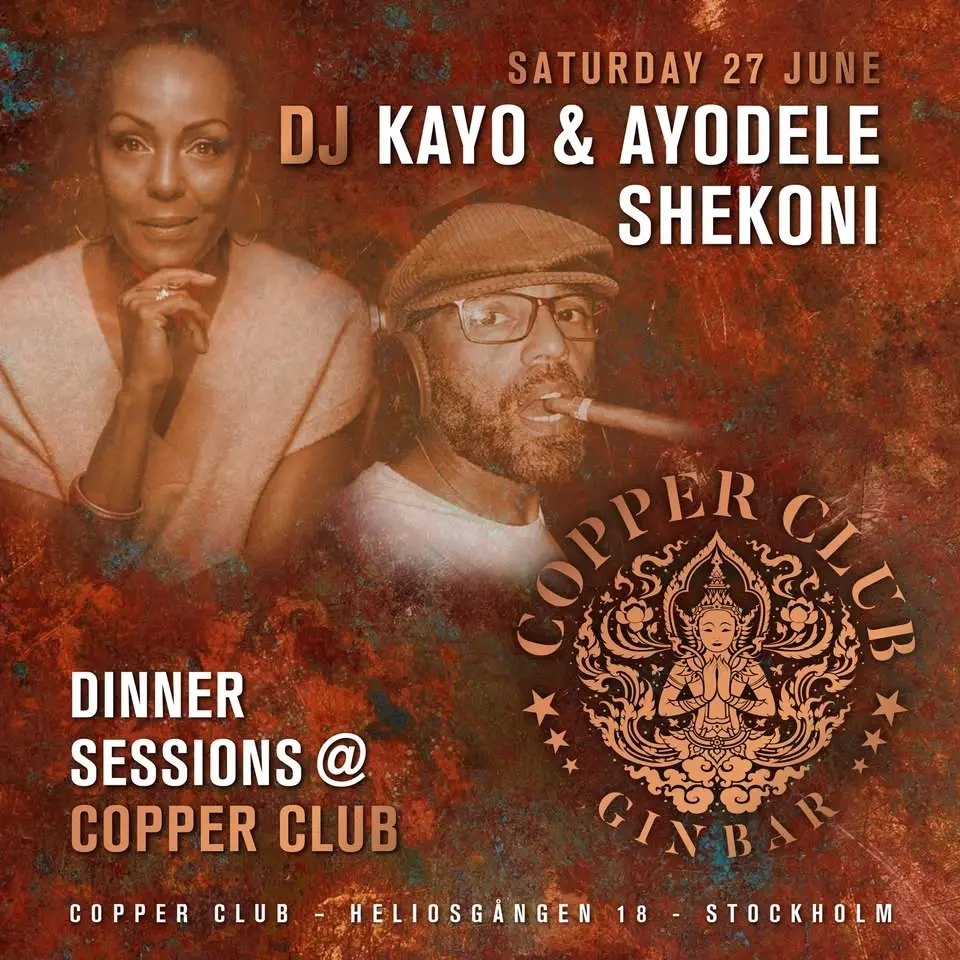 ´Dinner Sessions med Kayo & Ayodele Shekoni <3