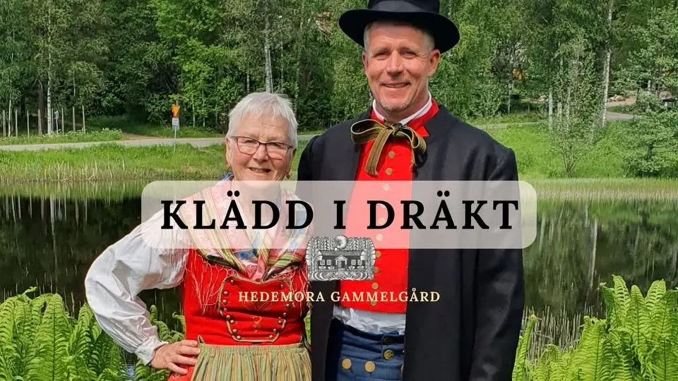Klädd i dräkt