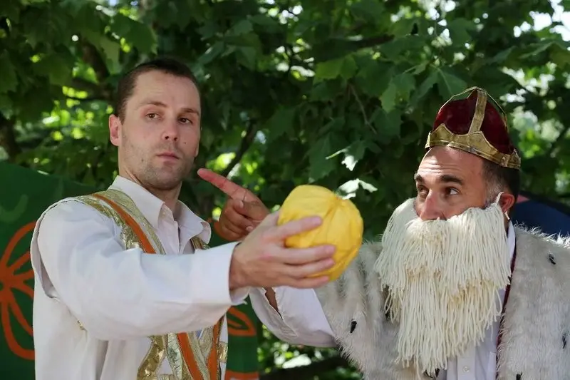 Pták Ohnivák a liška Ryška