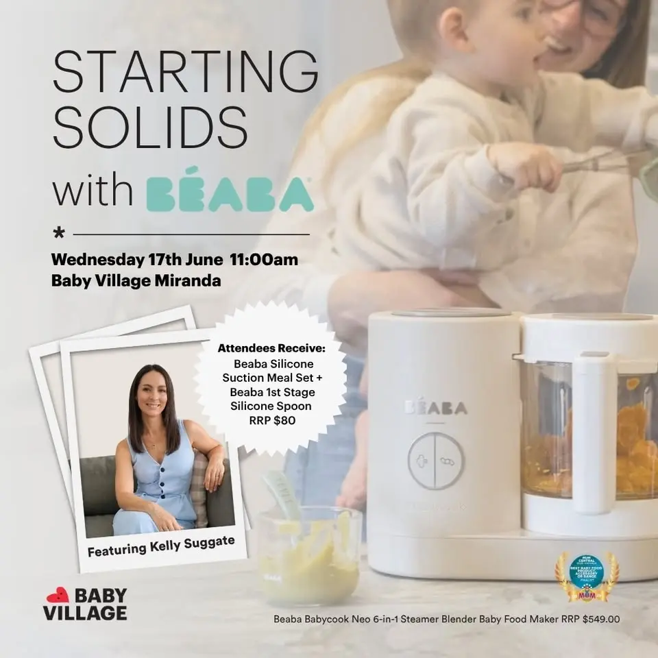 Starting Solids with Beaba ✨