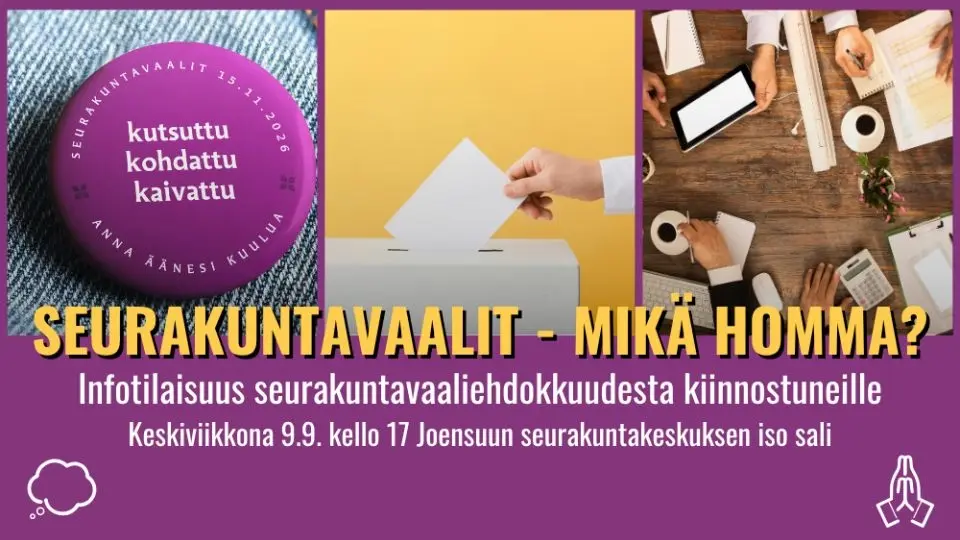 Seurakuntavaalit - Mikä homma?