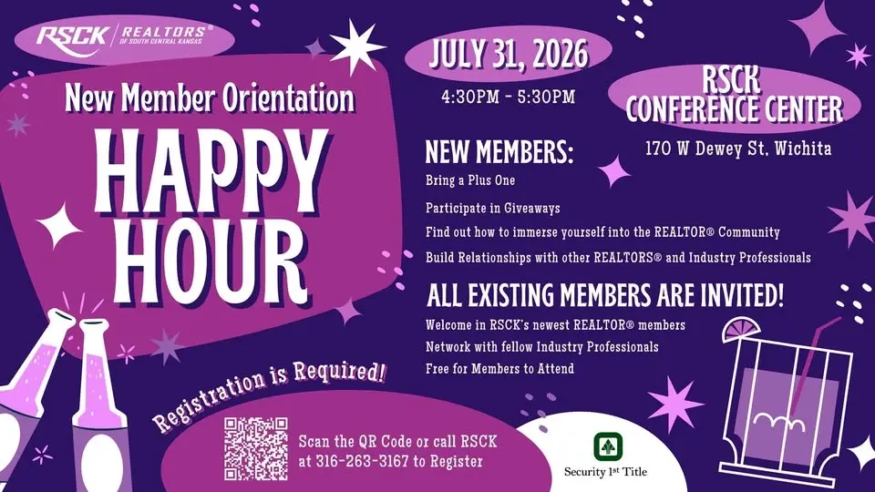 New Member Orientation Happy Hour