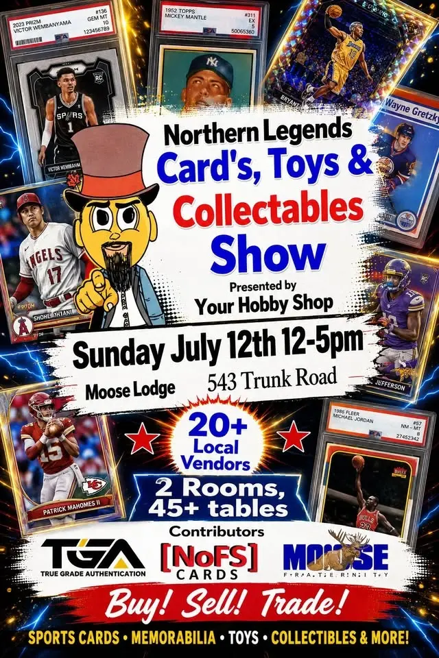 Northern Legends Cards & Collectibles show