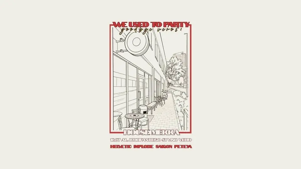 HOUSE MEKKA w VERO // *last party* // KOLEKTYW LAGUNA (vinyl only)