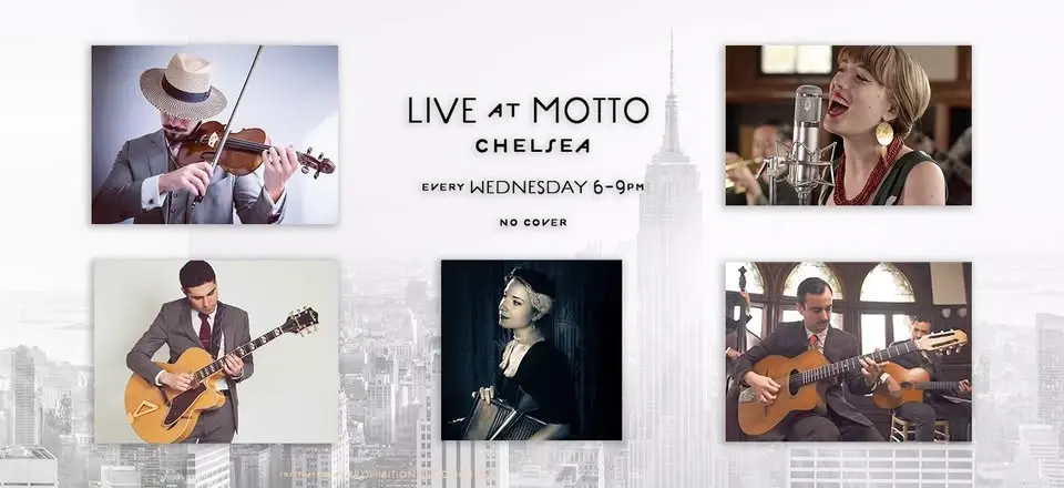 LIVE AT MOTTO (Chelsea) - Adrien Chevalier Trio