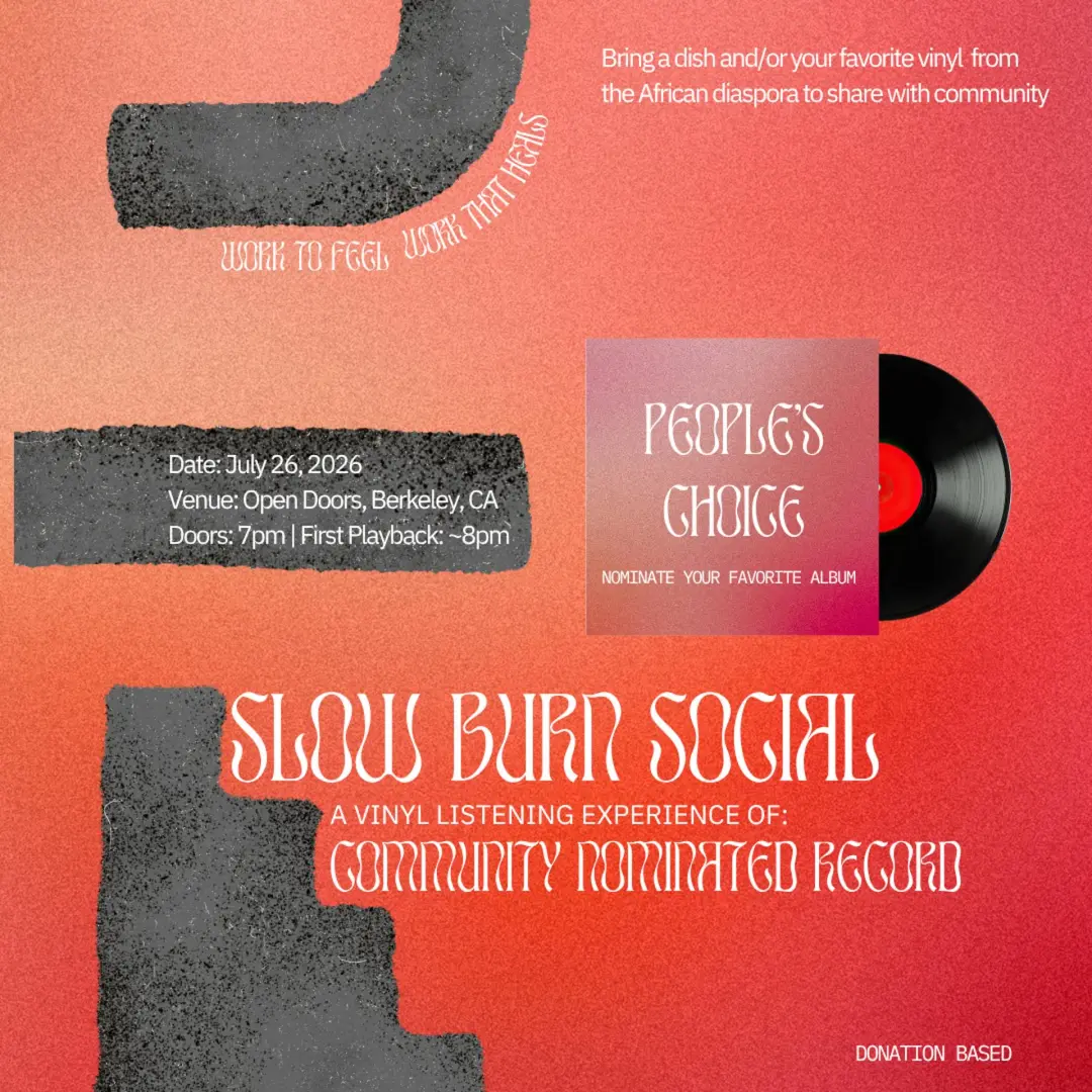 Slow Burn Social: A Vinyl Listening Session - People's Choice Edition