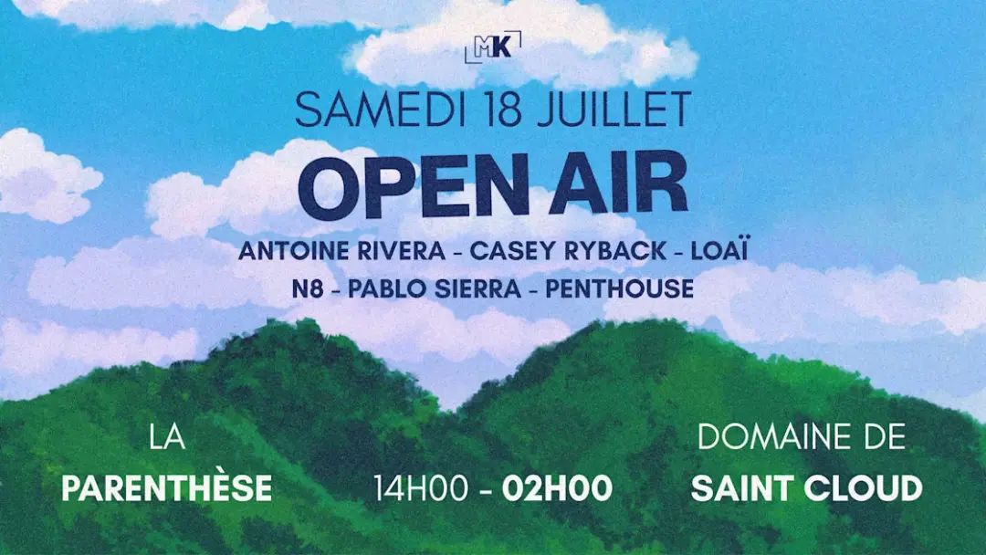 Mk Records Takeover - La Parenthèse Open Air