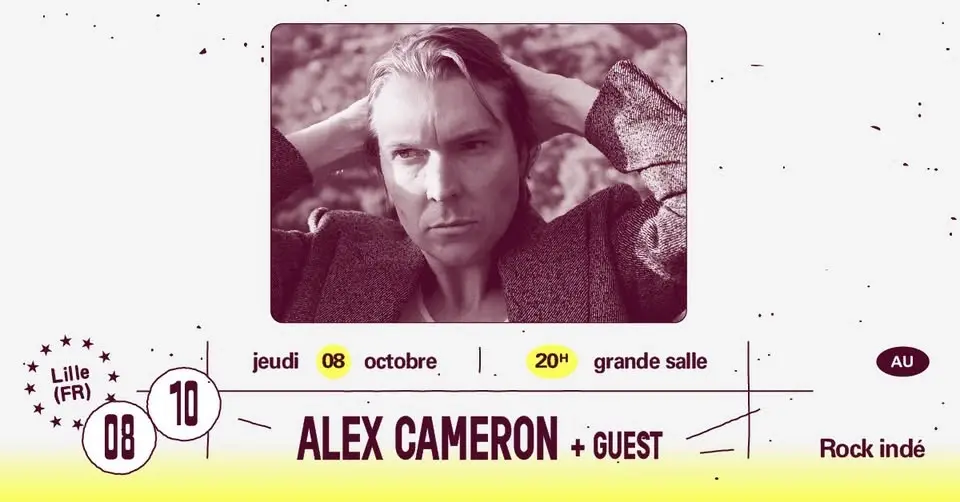 Alex Cameron + Guest ∙ L'Aéronef