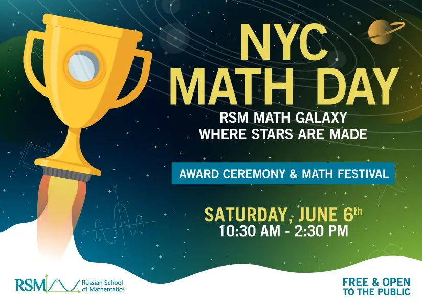NYC Math Day Celebration: Math Festival & Award Ceremony