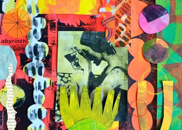 Abstract Collage: Monoprint Workshop