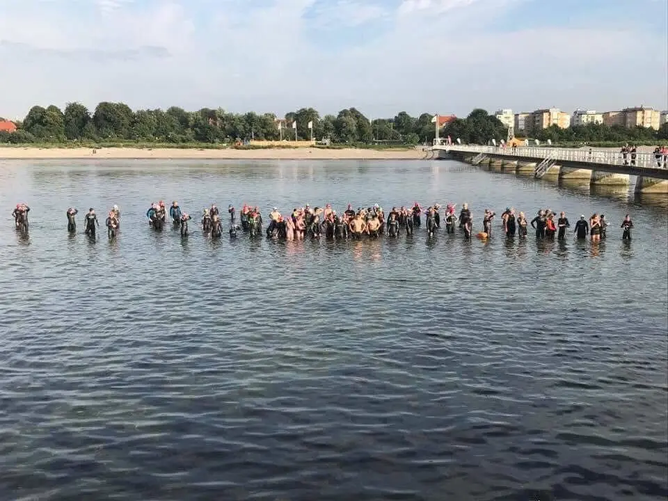 Prova på triathlon på Ribban