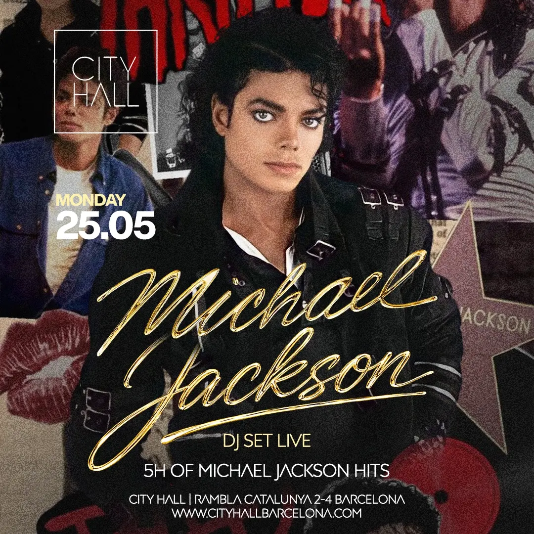 TEATRO City Hall l DJ LIVE SET 5H of HITS MICHAEL JACKSON PARTY l FREE PASS