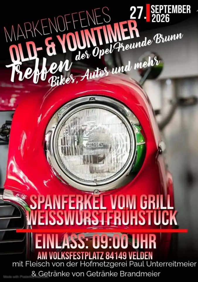 Markenoffenes Old- & Youngtimertreffen 2026