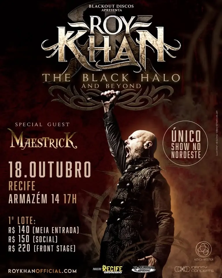 Roy Khan em Recife
