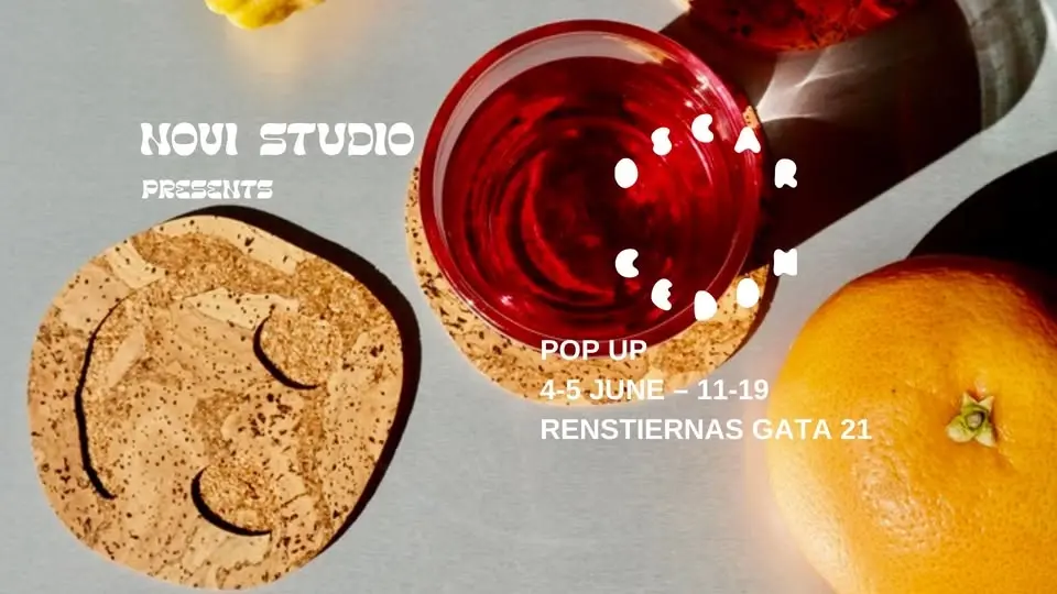 Novi Studio presents Oscar Cedon pop up