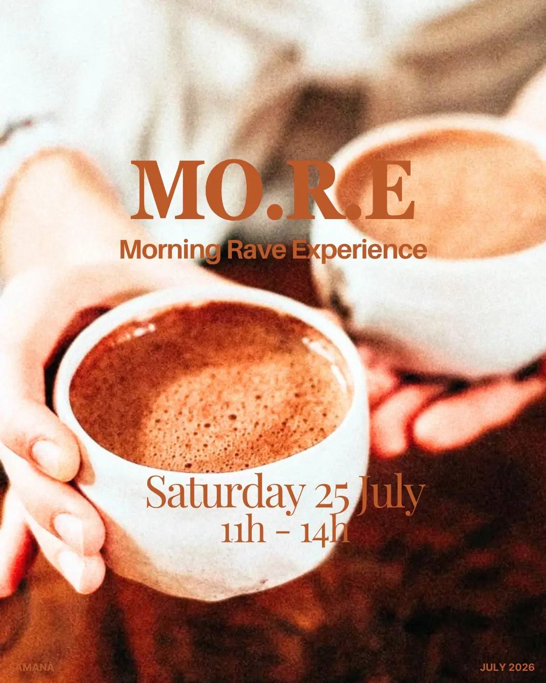 MO.R.E. – Morning Rave Experience: YOGA + Cacao + Dance