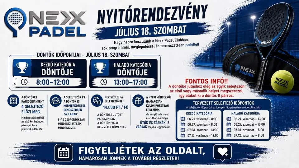 Nyitó rendezvény
