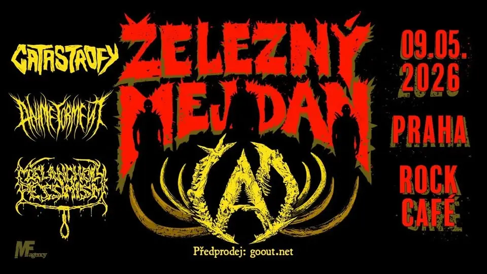 ŽELEZNÝ MEJDAN | ČAD + ANIME TORMENT + CATASTROFY + MELANCHOLY PESSIMISM | 9.5.2026 | PRAHA