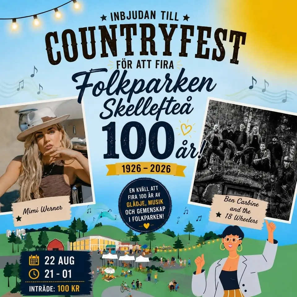 Countryfest Folkparken 100 år