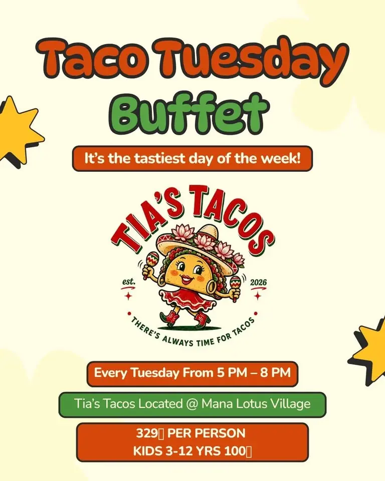 Taco Tuesday Buffet - All you can eat Tacos!!