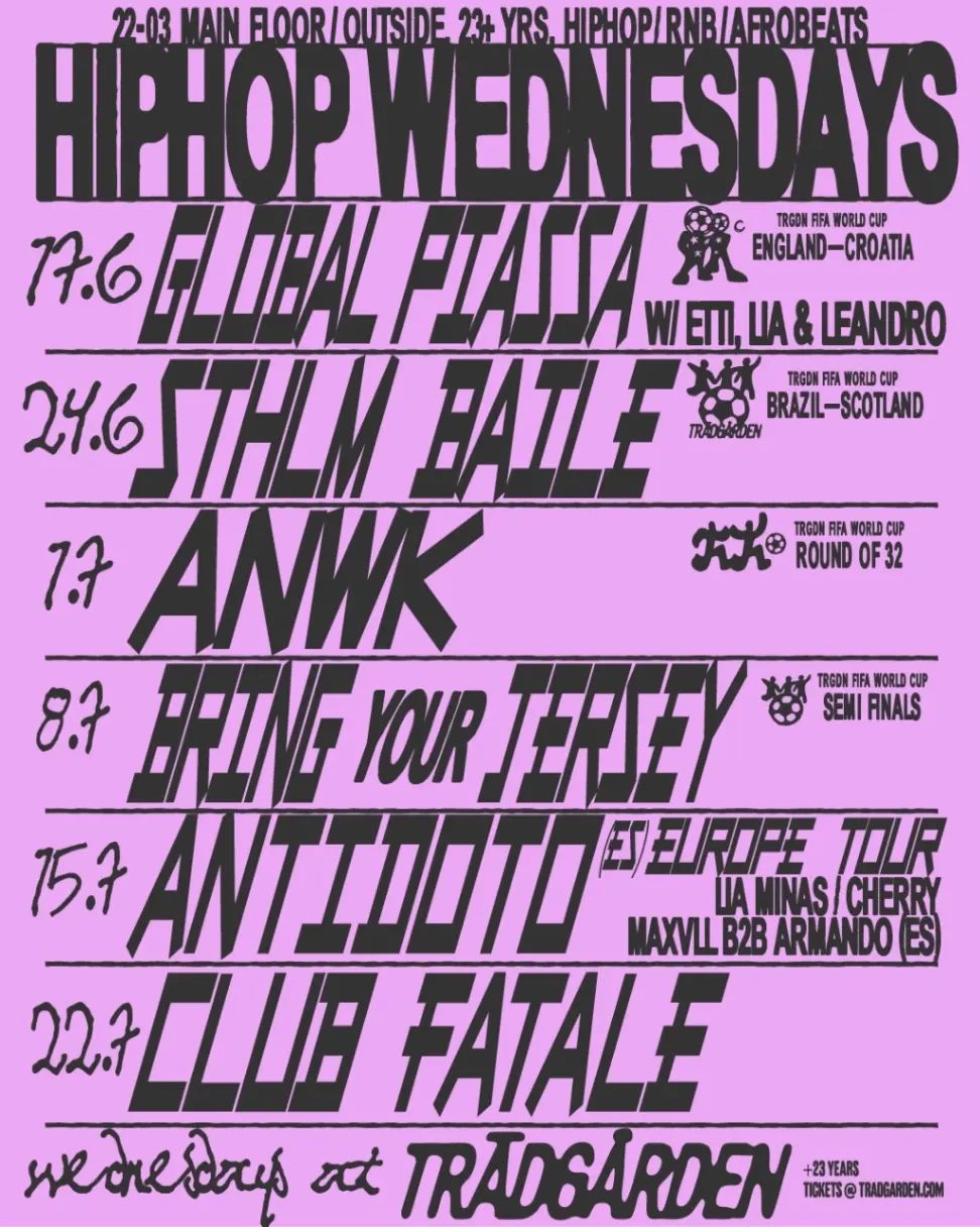 HIP HOP WEDNESDAY w/ Club Fatale