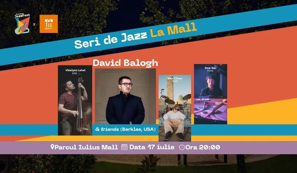 Concert David Balogh & Friends | Seri De Jazz La Mall