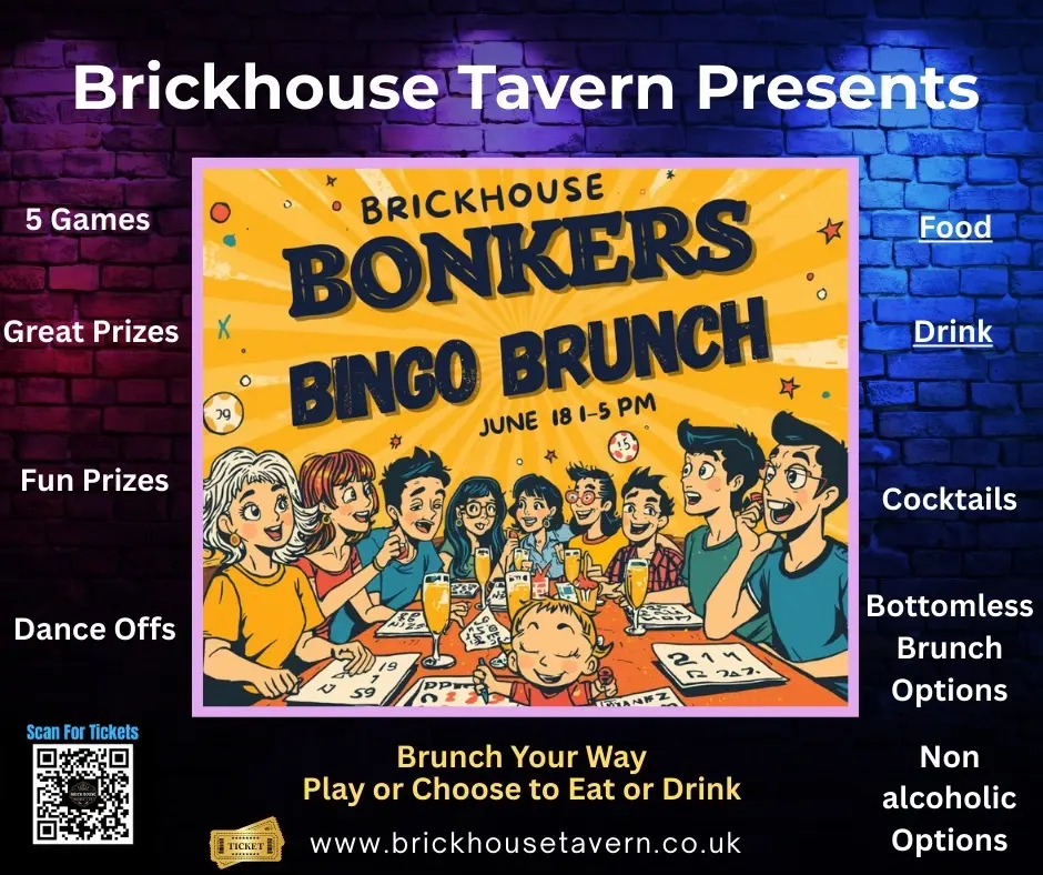 Brickhouse Bonkers Bingo Bottomless Brunch