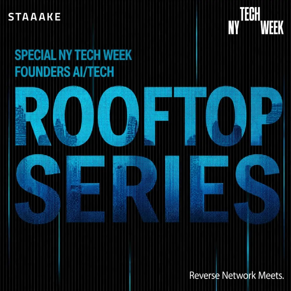 Special NYTW AI/Tech Founders Rooftop Series - #NY — Reverse Network Meet