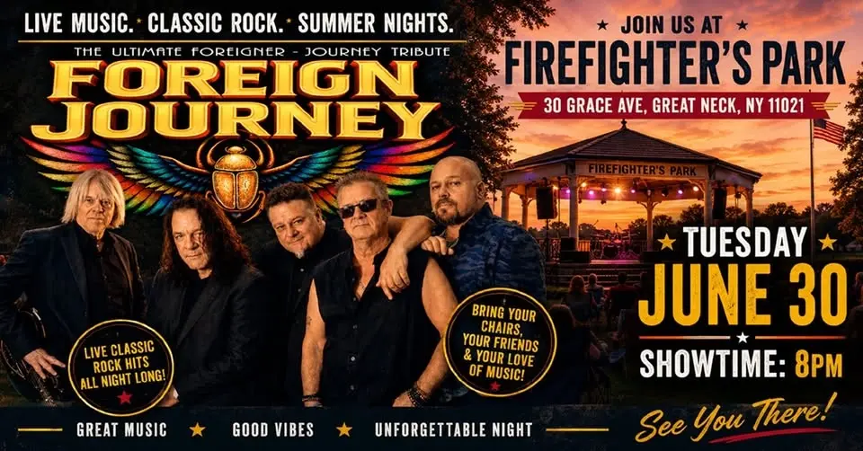 FOREIGN JOURNEY-Great Neck Summer Concert