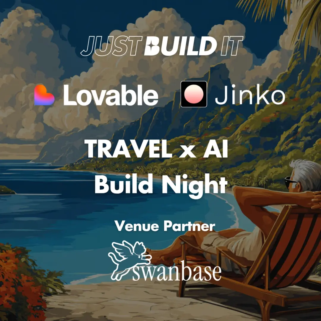 Travel x AI : Build Night with Lovable & Jinko