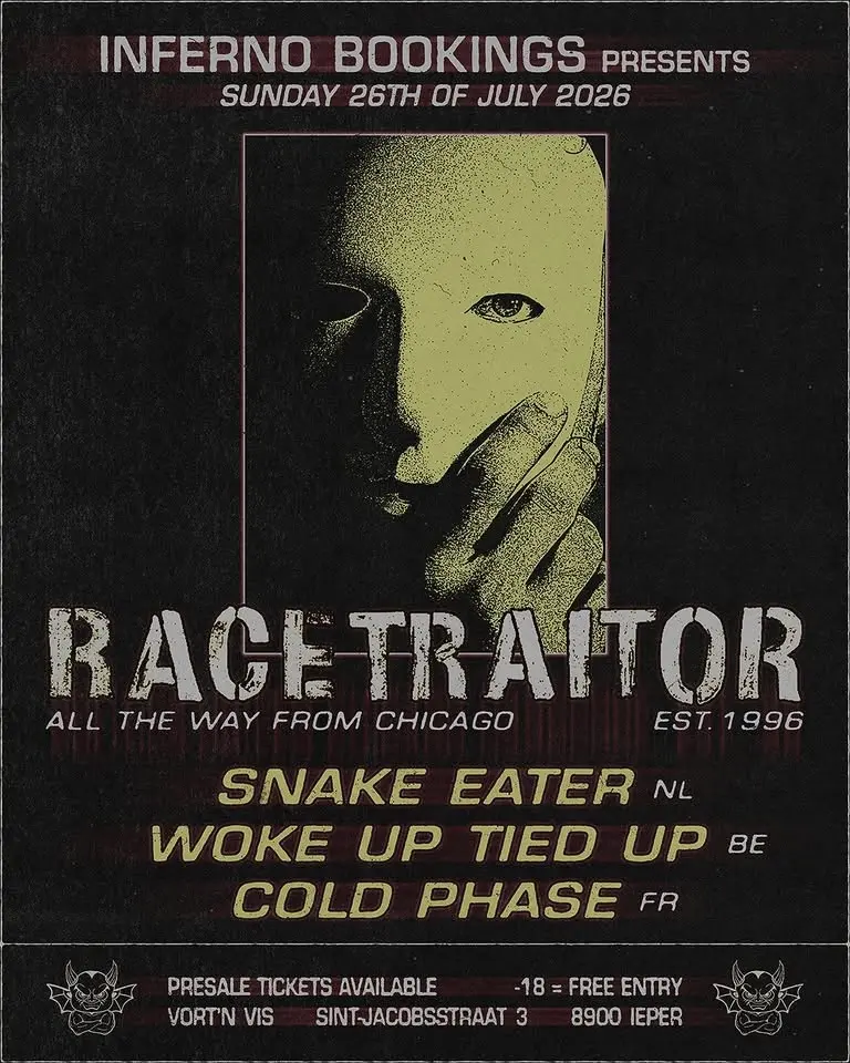 RACETRAITOR + SNAKE EATER + WOKE UP TIED UP + COLD PHASE @VORT'N VIS IEPER