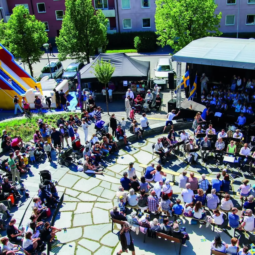 Nationaldagsfirande i Vallentuna