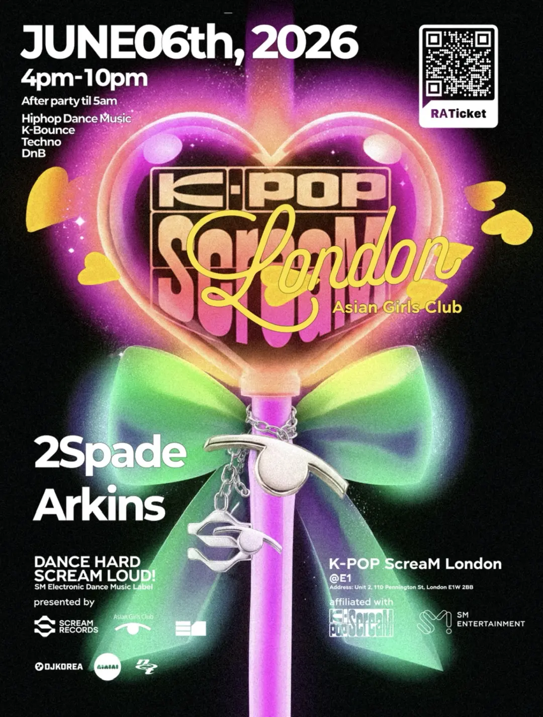 K-pop ScreaM London x Asian Girls Club