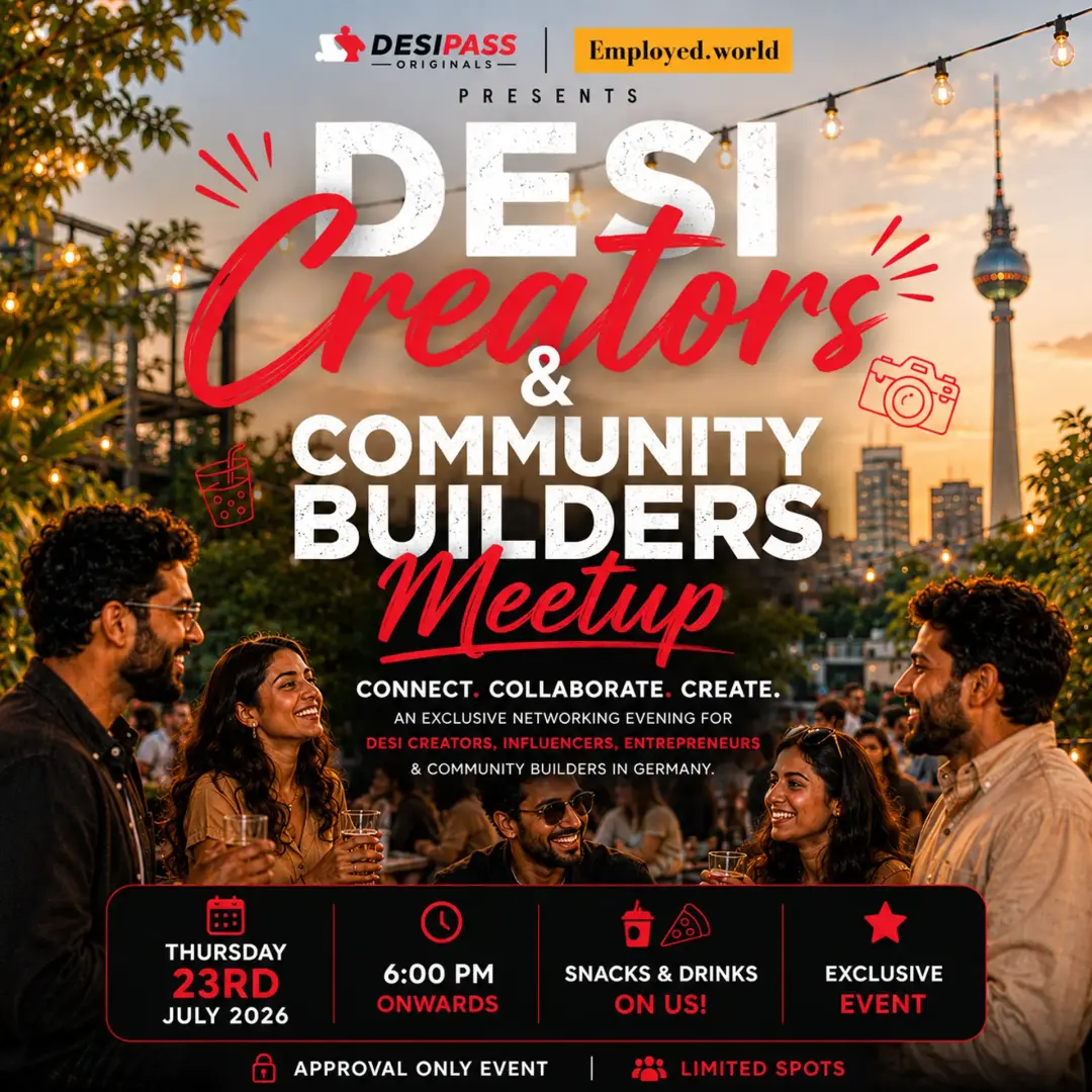 Desi Creators & Community Builders Meetup 🌞