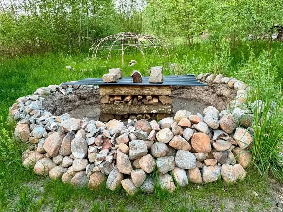 Night-time Sweatlodge Ceremony