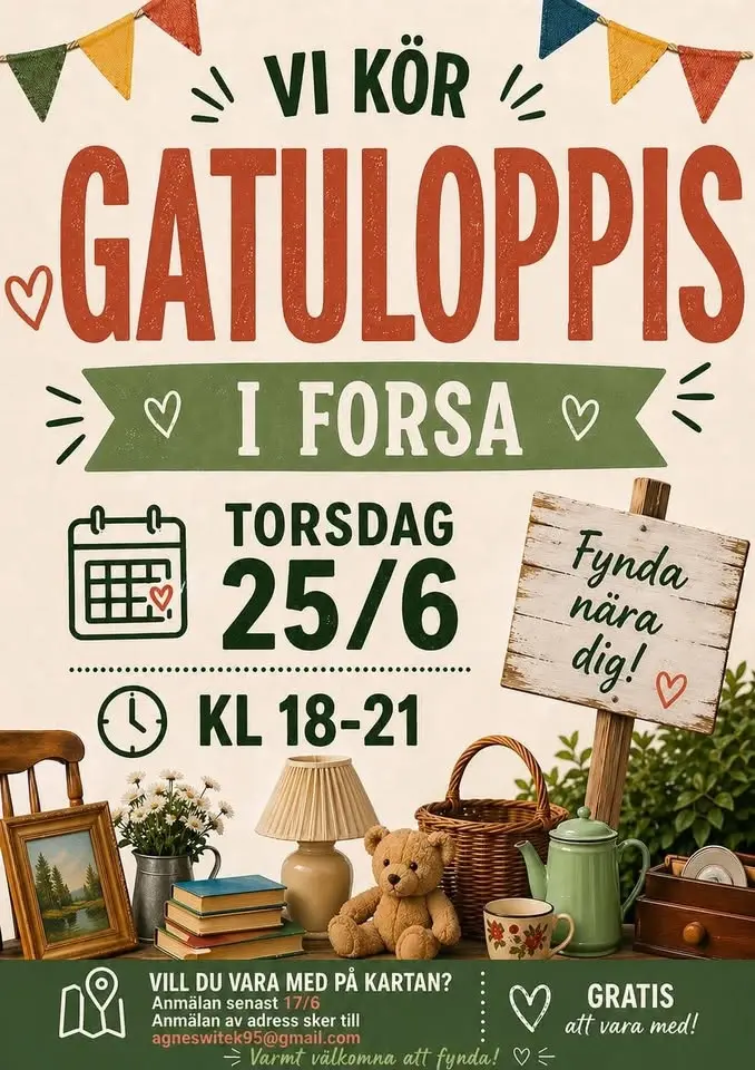 Gatuloppis i Forsa