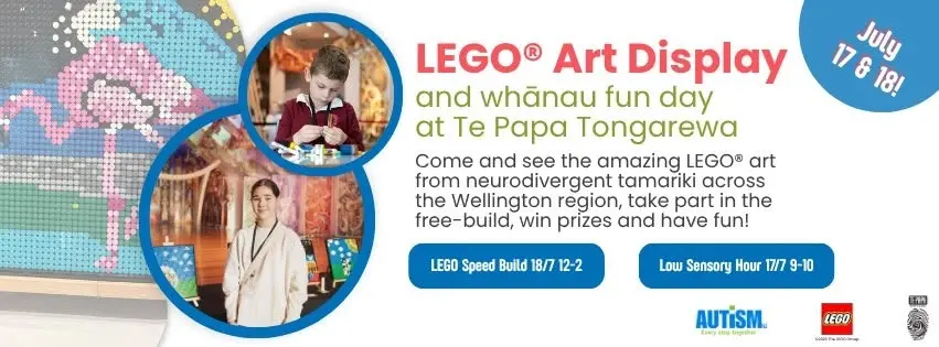 LEGO® Art Display and Whānau Fun Day at Te Papa Tongarewa