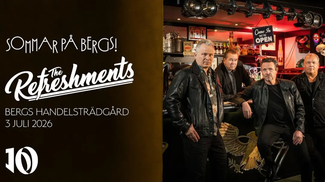 The Refreshments - Sommar på Bergs