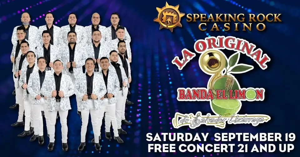 La Original Banda El Limon de Salvador Lizarraga- Free Concert 21 and up. 